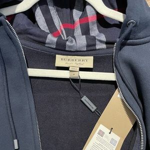 Burberry Men's Hoodie (navy)